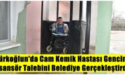 Türkoğlun'da Cam Kemik Hastası Gencin Asansör Talebini Belediye Gerçekleştirdi!