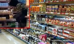 Koronavirüsü bulaştırmak için raflardaki ürünleri tek tek yaladı