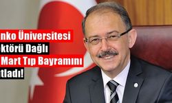 Sanko Üniversitesi Rektörü  Dağlı 14 Mart Tıp Bayramını Kutladı!