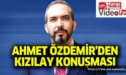 Ahmet Özdemir’den Kızılay konuşması