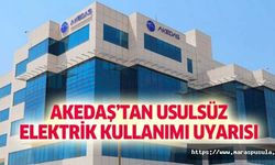 AKEDAŞ’tan usulsüz elektrik kullanımı uyarısı