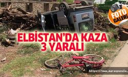 Elbistan’da kaza 3 yaralı