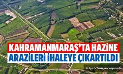 Kahramanmaraş’ta hazine arazileri ihaleye çıkartıldı