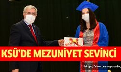 KSÜ’de mezuniyet sevinci