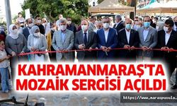 Kahramanmaraş'ta mozaik sergisi açıldı