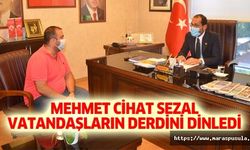 Mehmet Cihat Sezal, Vatandaşların Derdini Dinledi