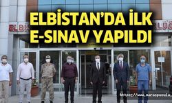 Elbistan’da ilk e-sınav yapıldı