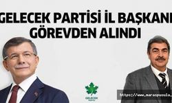 Gelecek Partisi İl Başkanı Görevden Alındı
