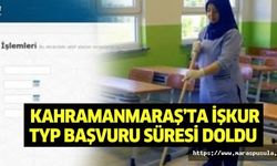 Kahramanmaraş’ta İŞKUR, TYP başvuru süresi doldu