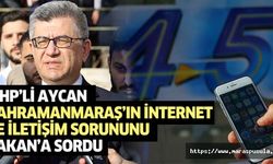 MHP’li Aycan, Kahramanmaraş’ın internet ve iletişim sorununu bakan’a sordu