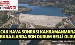 Sıcak hava sonrası Kahramanmaraş barajlarda son durum belli oldu
