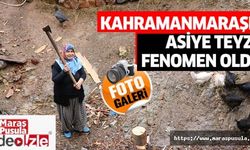 Kahramanmaraşlı Asiye teyze fenomen oldu