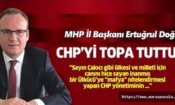 MHP Kahramanmaraş il başkanı Doğan, CHP’yi topa tuttu