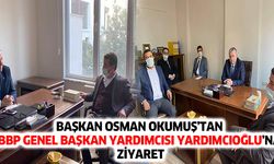 Başkan Okumuş’tan BBP Genel Başkan Yardımcısı Yardımcıoğlu’na ziyaret