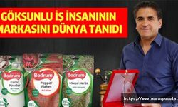 Göksunlu iş insanının markasını dünya tanıdı