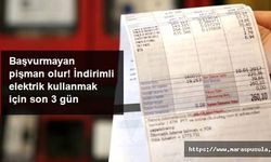 İndirimli elektrik için son gün 5 Aralık