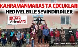 Kahramanmaraş’ta çocukları hediyelerle sevindirdiler