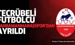 Tecrübeli futbolcu Kahramanmaraşspor’dan ayrıldı