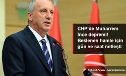 CHP'de Muharrem İnce depremi