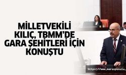 Milletvekili Kılıç, TBMM’de gara şehitleri için konuştu