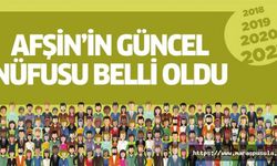 Afşin’in Güncel Nüfusu Belli Oldu