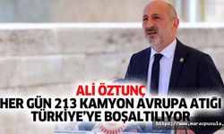 Ali Öztunç, ‘Her gün 213 kamyon Avrupa atığı Türkiye’ye boşaltılıyor’