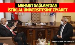 Mehmet Sağlam’dan İstiklal Üniversitesine Ziyaret