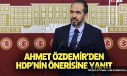 Ahmet Özdemir’den HDP’nin önerisine yanıt