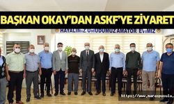 Başkan Okay’dan ASKF’ye ziyaret