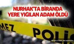 Nurhak’ta biranda yere yığılan adam öldü