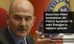 Bakan Soylu'nun Peker açıklamaları AK Parti'de tartışma yarattı! 15 vekil Cumhurbaşkanı Erdoğan'ın kapısını çalacak