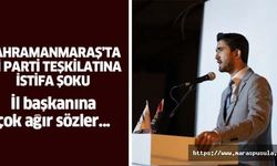 Kahramanmaraş'ta İyi Parti teşkilatına istifa şoku