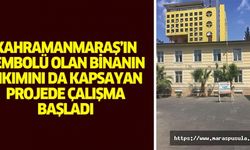 Kahramanmaraş’ın sembolü binanın yıkımını da kapsayan projede çalışma başladı