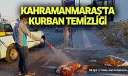Kahramanmaraş'ta Kurban Temizliği