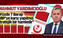 Mahmut Yardımcıoğlu, 'Yüzde 7 Barajı BBP’ye karşı yapılmış stratejik bir hamledir'