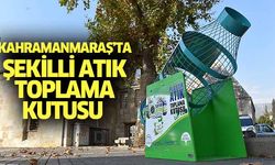 Kahramanmaraş’ta şekilli atık toplama kutusu