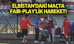 Elbistan’daki maçta fair-play'lik hareket