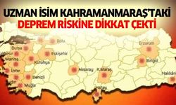 Uzman isim Kahramanmaraş’taki deprem riskine dikkat çekti