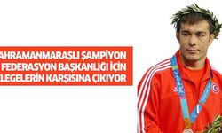 Kahramanmaraşlı şampiyon federasyon başkanlığı için delegelerin karşısına çıkıyor