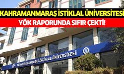 Kahramanmaraş İstiklal Üniversitesi YÖK raporunda sıfır çekti!
