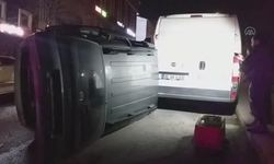 Trafik kazasında 1 kişi yaralandı