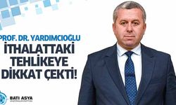 Mahmut Yardımcıoğlu ithalattaki tehlikeye dikkat çekti!