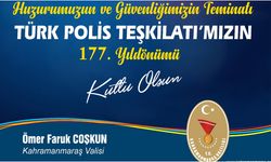 Vali Coşkun Türk Polis Teşkilatı, 177. Kurtuluş yıldönümü mesajı