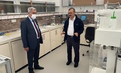 Rektör Prof. Dr. Niyazi Can, Bor Araştırma Enstitüsünü ziyaret etti