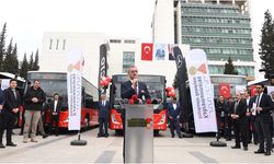 Kahramanmaraş'ta Yeni Otobüs ve Hizmet Araçları Teslim töreni düzenlendi