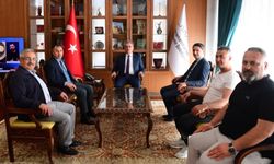 Başkan Güngör Judo Federasyonu Başkanı Huysuz’u Ağırladı