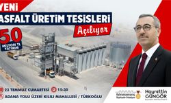 Yeni asfalt üretim tesisleri açılıyor Büyükşehir Belediyesi Asfalt Üretim Tesisleri’nin açılışı gerçekleştiriliyor