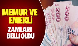 Memur ve emekli zam oranları belli oldu