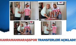 Kahramanmaraşspor'un yeni transferleri imzayı attı!