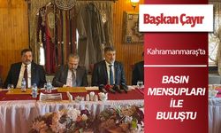 MYP Genel Başkanı Remzi Çayır Kahramanmaraş'ta basın mensuplarıyla bir araya geldi!